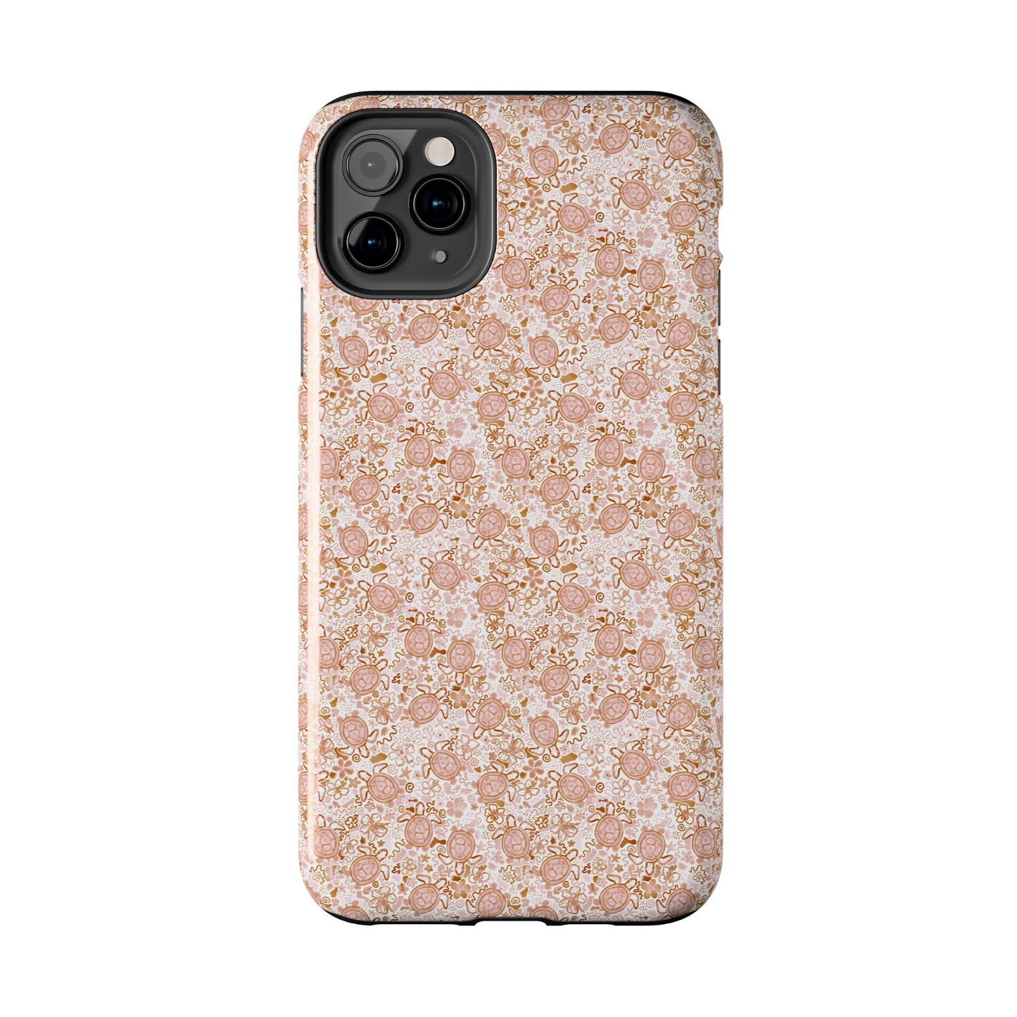 Tough Phone Case - Boho Turtle Design π’