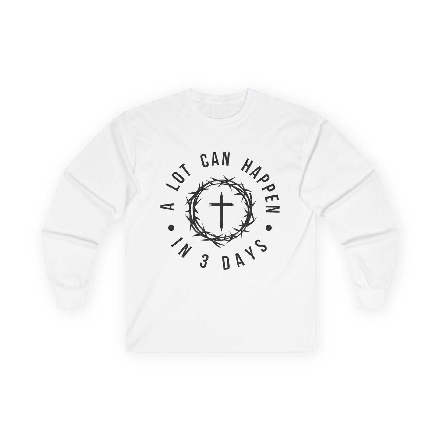 Crown of Thorns Christian Long Sleeve Tee