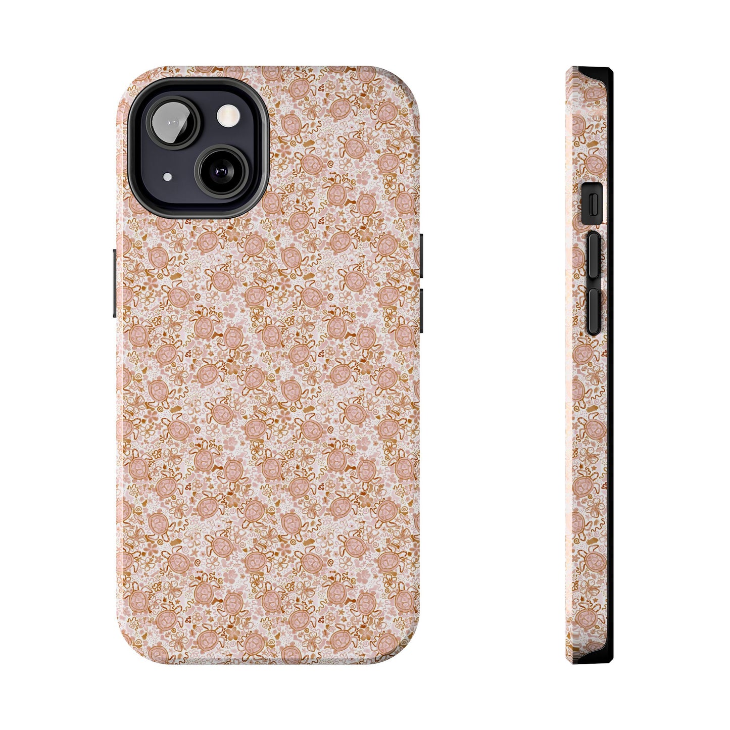Tough Phone Case - Boho Turtle Design π’