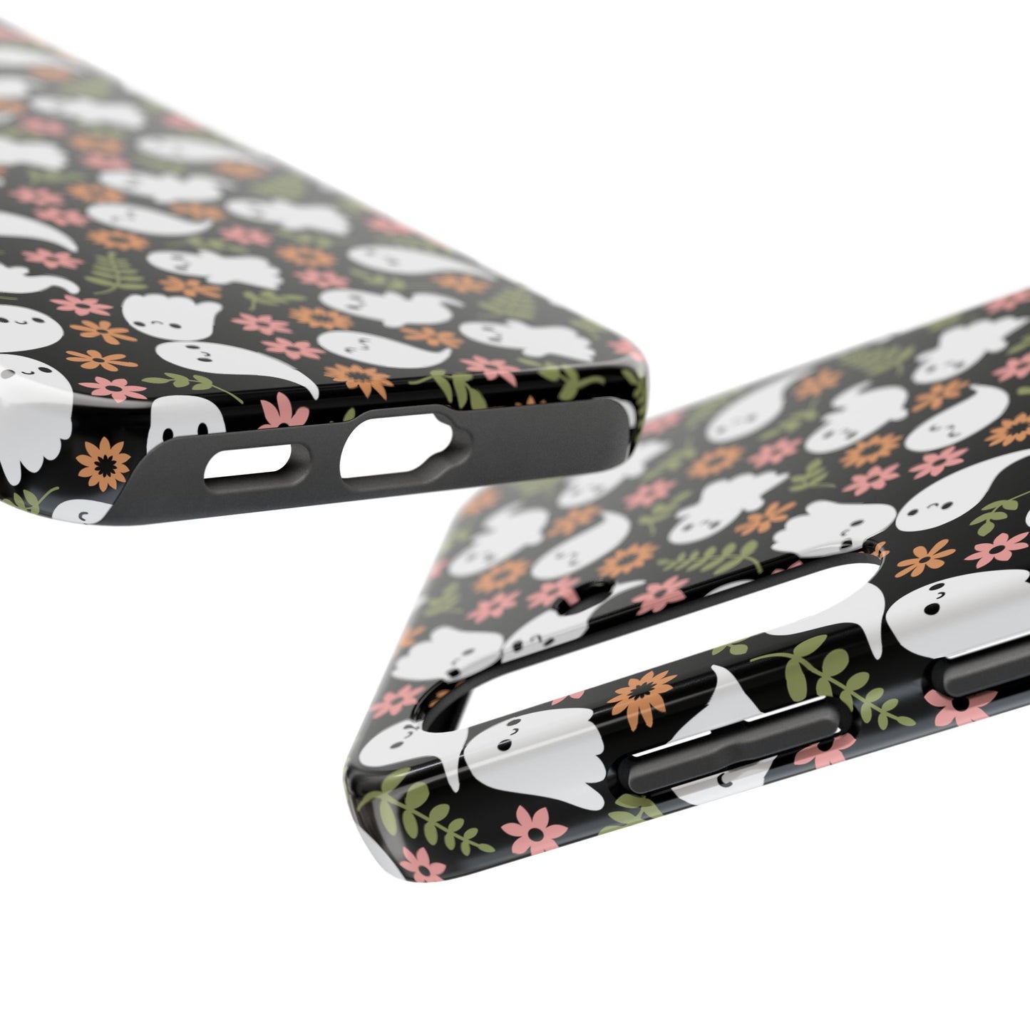 Cute Ghosts Tough Phone Cases | Spooky Fun Protection | Halloween Gift | Trendy Cell Phone Cover