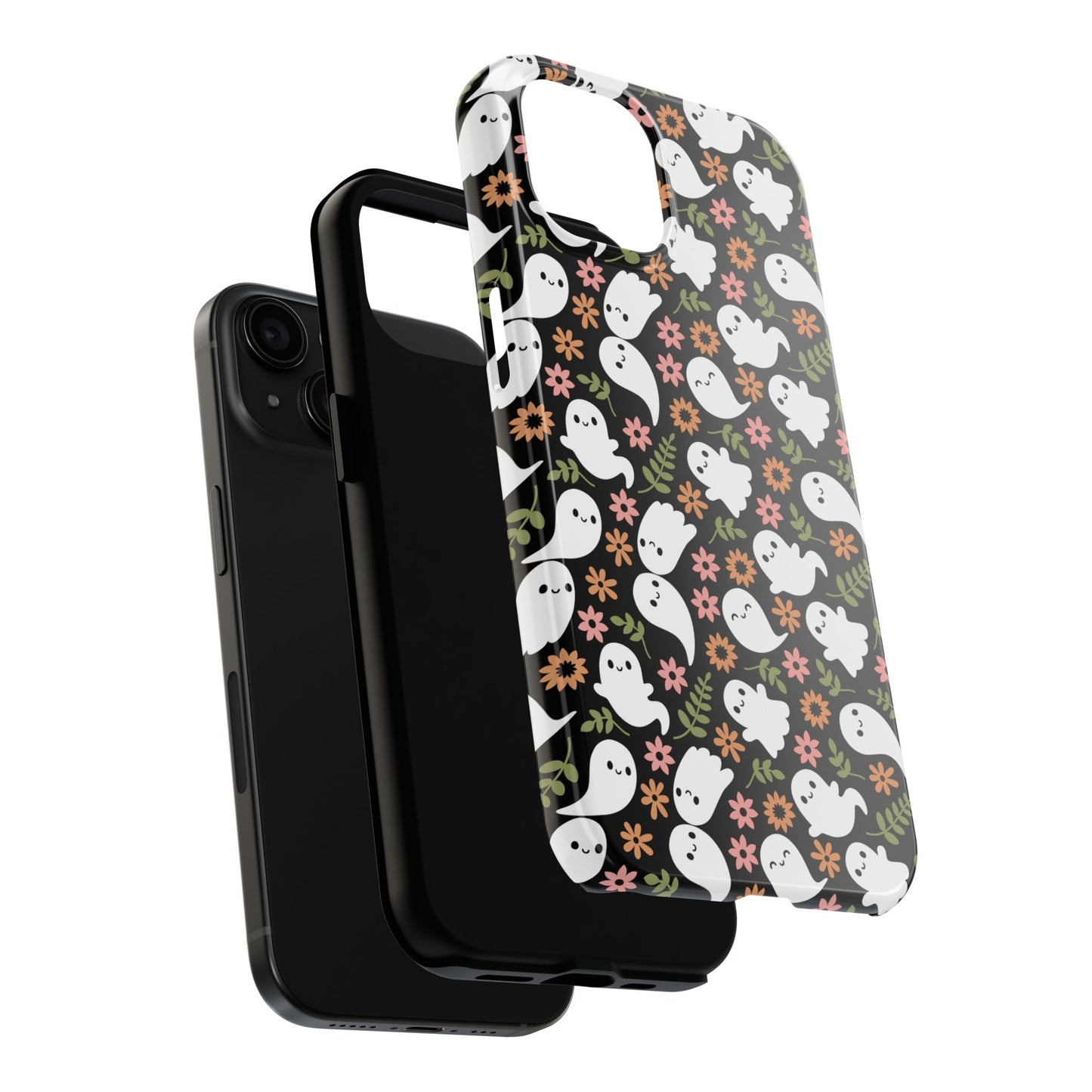 Cute Ghosts Tough Phone Cases | Spooky Fun Protection | Halloween Gift | Trendy Cell Phone Cover
