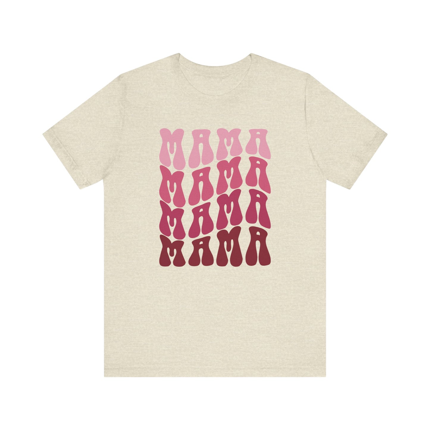 Mama Love Unisex Tee - Perfect Gift for Moms, Cute Mother's Day Shirt, Casual Wear, Graphic Tee, Family Celebration
