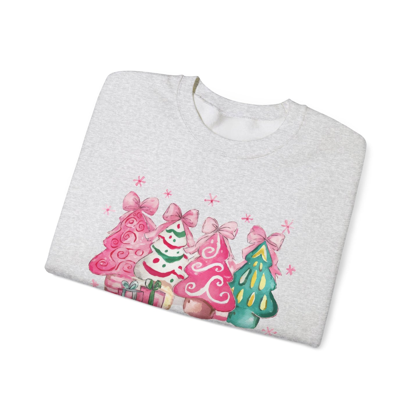 Oh Christmas Tree Sweatshirt - Holiday Cozy Winter Jumper Pullover Xmas Gift, Unisex Crewneck Sweater, Festive Apparel, Christmas Tree Shirt