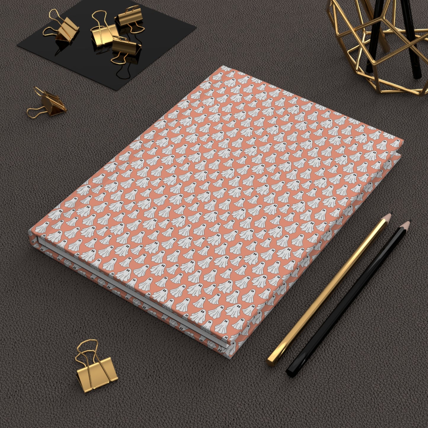 Cute Ghosts Hardcover Journal | Perfect for Writing, Sketching, Halloween, Gifts for Teens, Stationery for Creatives