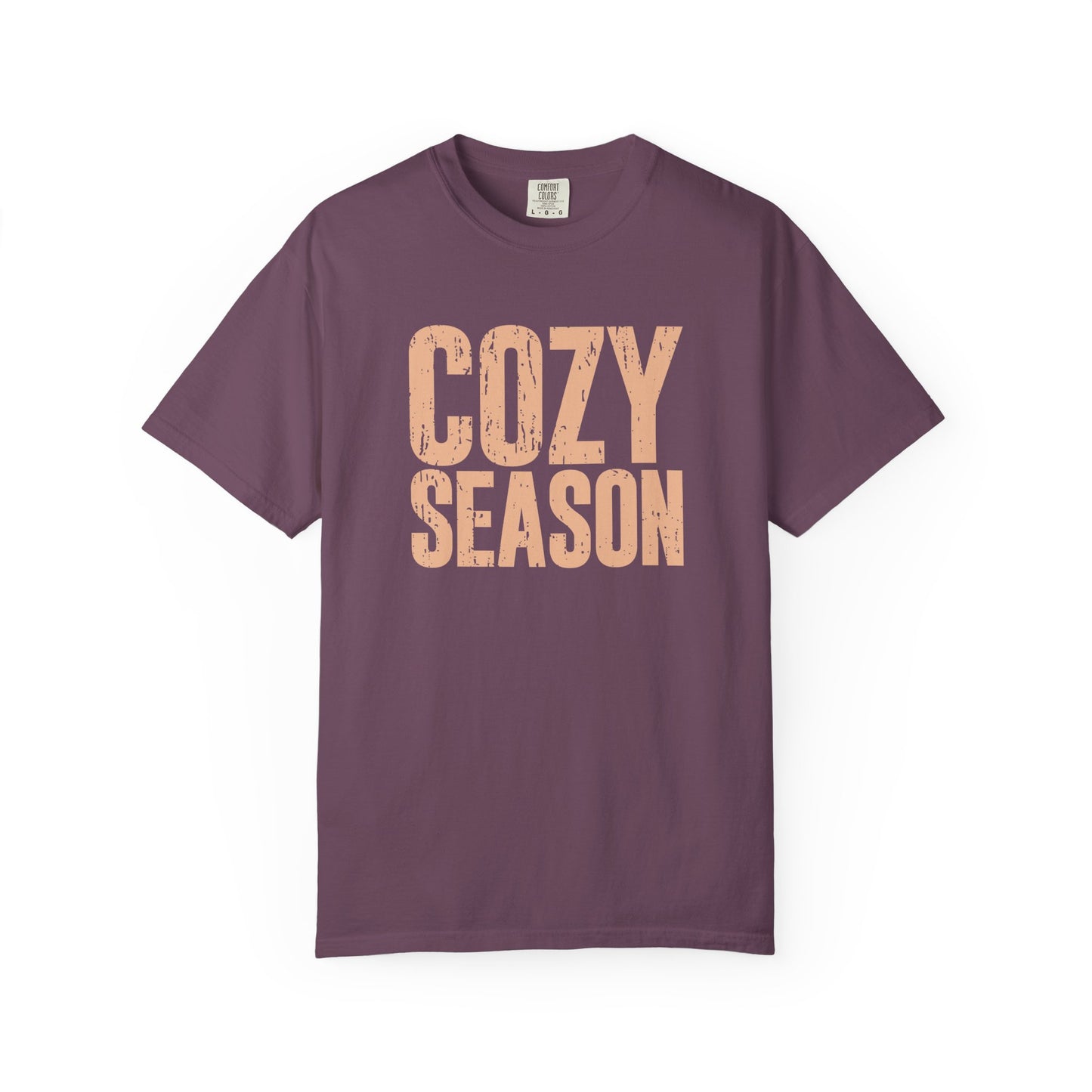 Cozy Season T-shirt for Autumn Vibes | Unisex Garment-Dyed Tee, Fall Apparel, Seasonal Fashion, Casual Wear, Gift Idea