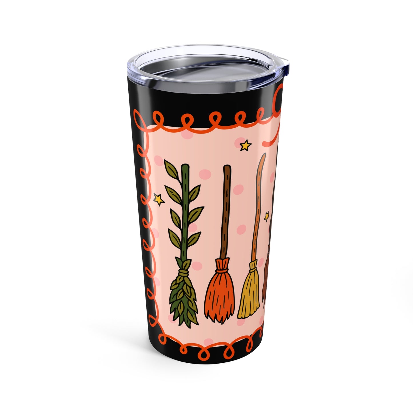 Tumbler 20oz Whimsical Witch Halloween