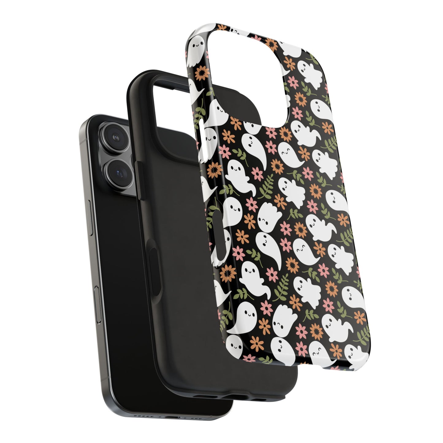 Cute Ghosts Tough Phone Cases | Spooky Fun Protection | Halloween Gift | Trendy Cell Phone Cover