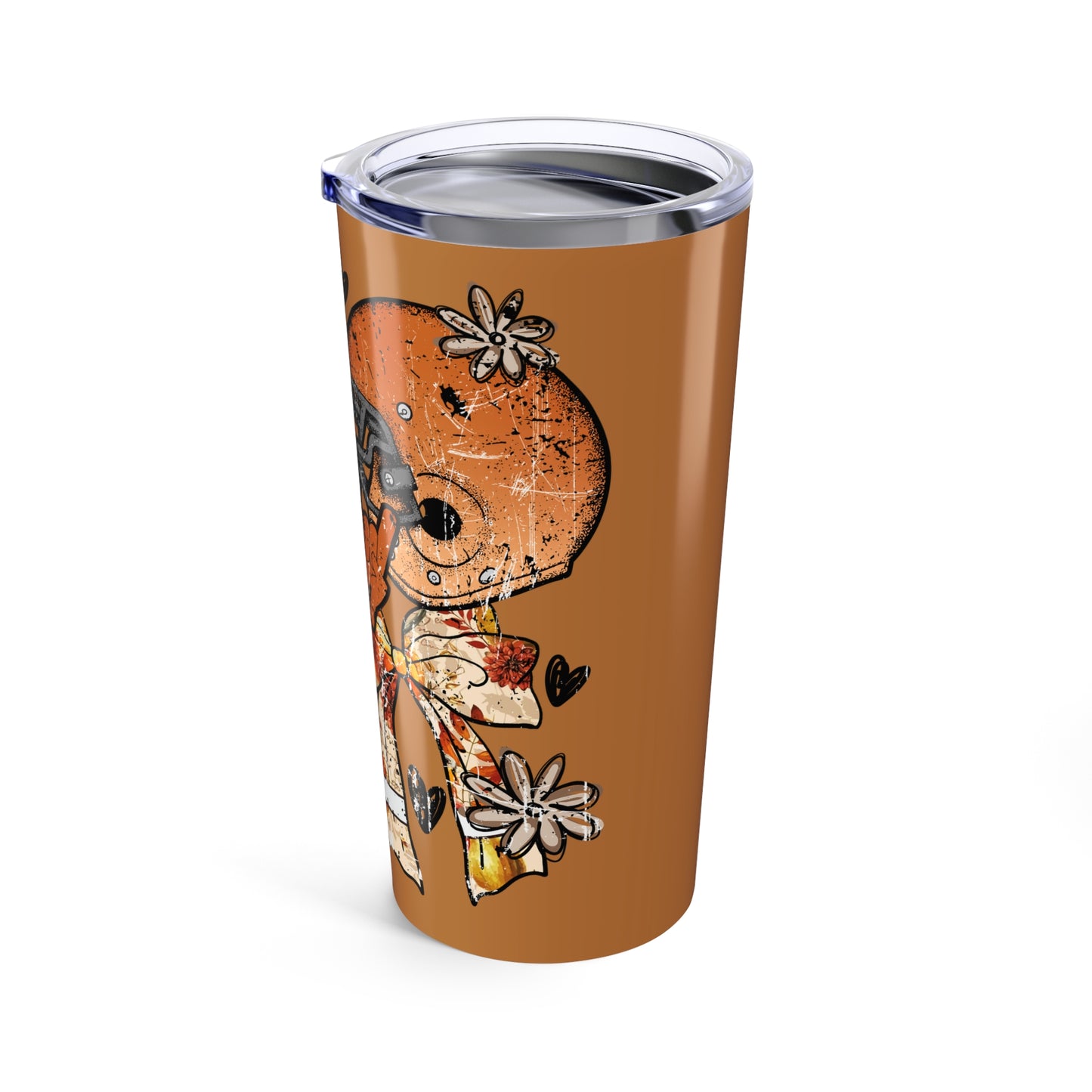 Football Lover's Tumbler - 20oz Stainless Steel Travel Mug for Game Day, Sports Gifts, Tailgate Accessories, Fal