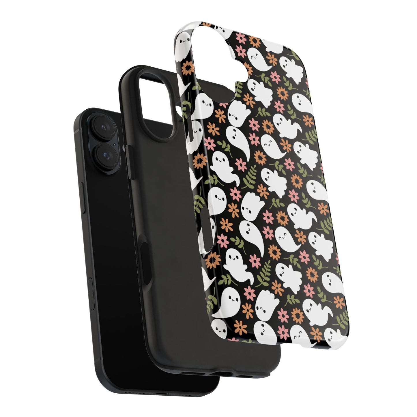 Cute Ghosts Tough Phone Cases | Spooky Fun Protection | Halloween Gift | Trendy Cell Phone Cover