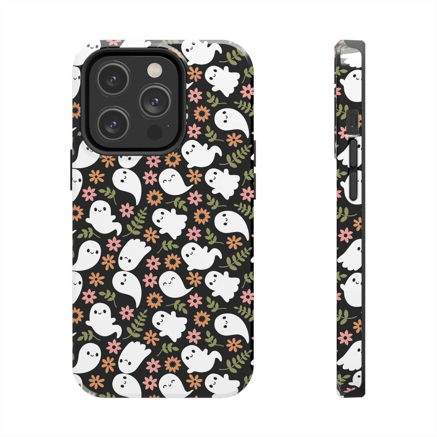 Cute Ghosts Tough Phone Cases | Spooky Fun Protection | Halloween Gift | Trendy Cell Phone Cover