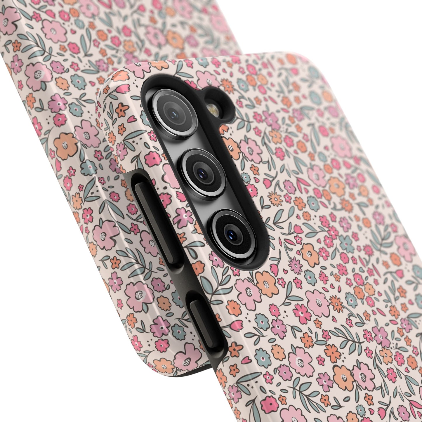 Floral Tough Phone Cases - Stylish Protection, Unique Gifts, Spring Decor, Flower Pattern, Durable Accessory