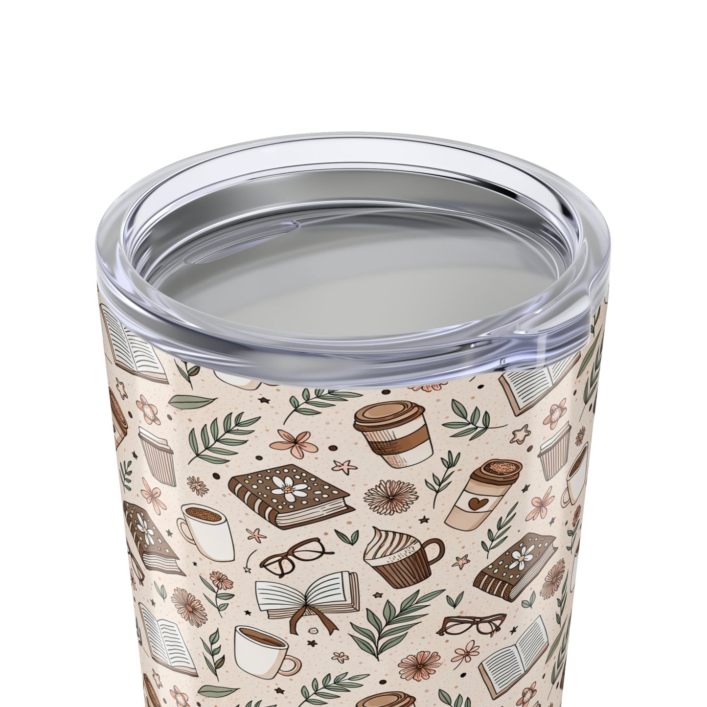 Cozy Coffee Tumbler 20oz, Cute Drinkware for Coffee Lovers, Gift for Tea Enthusiasts, Unique Travel Cup, Perfect for Home and Work