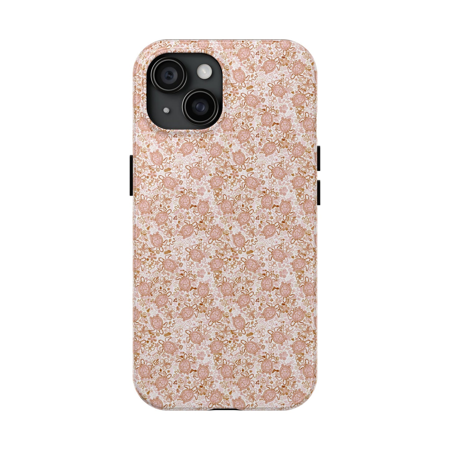 Tough Phone Case - Boho Turtle Design π’