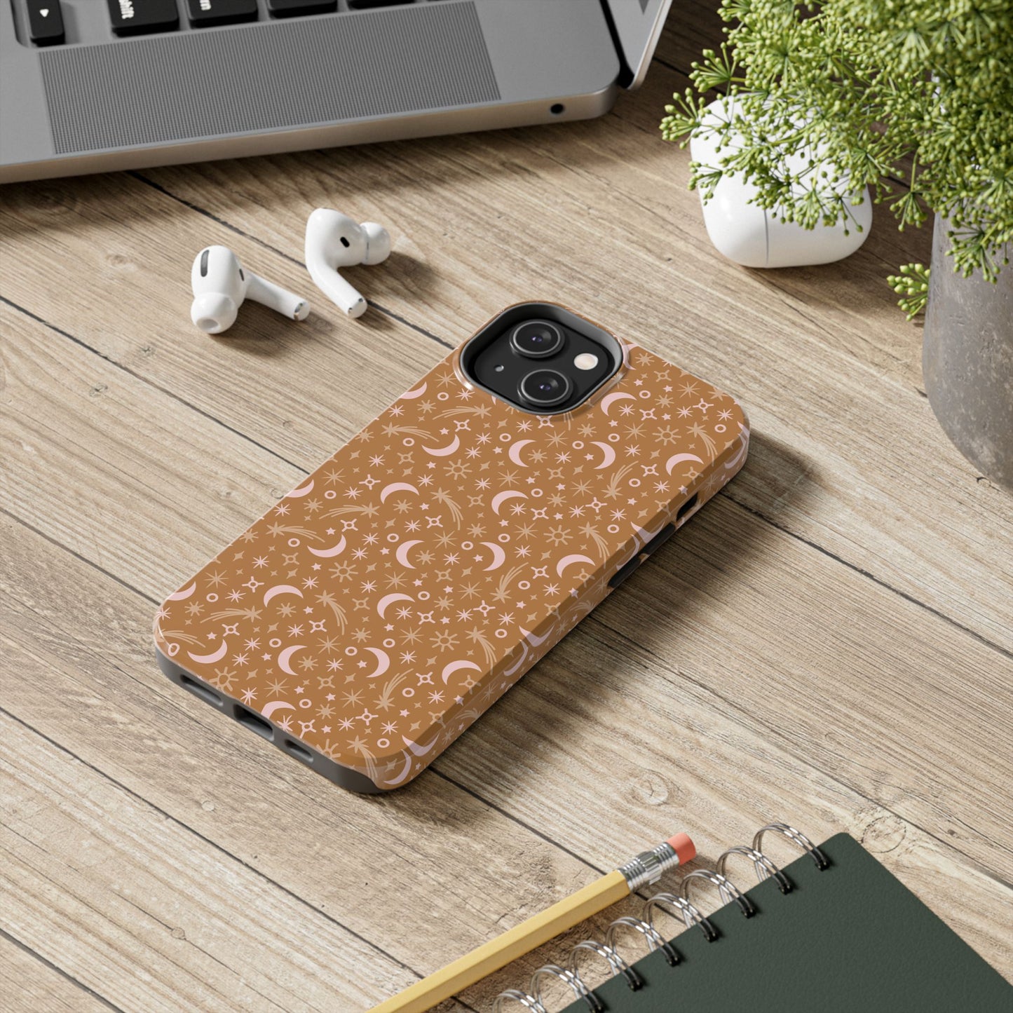 Celestial Tough Phone Cases - Starry Night, Astrology, Boho Chic, Gift for Her, Moon Phase Design