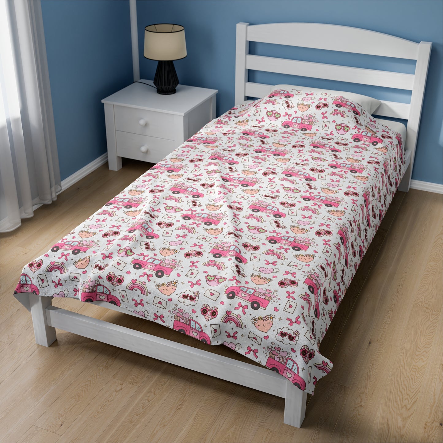 Plush Blanket - Cute Valentine's Blanket
