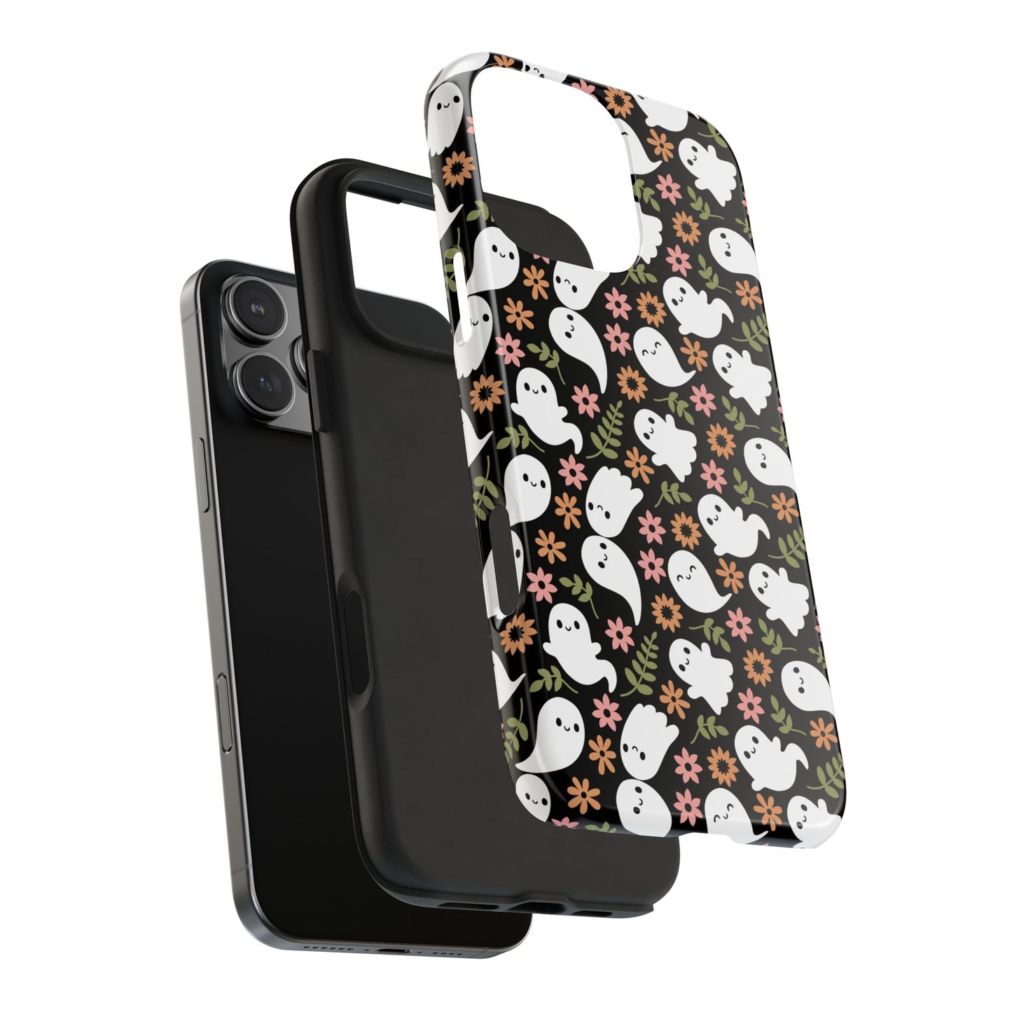 Cute Ghosts Tough Phone Cases | Spooky Fun Protection | Halloween Gift | Trendy Cell Phone Cover