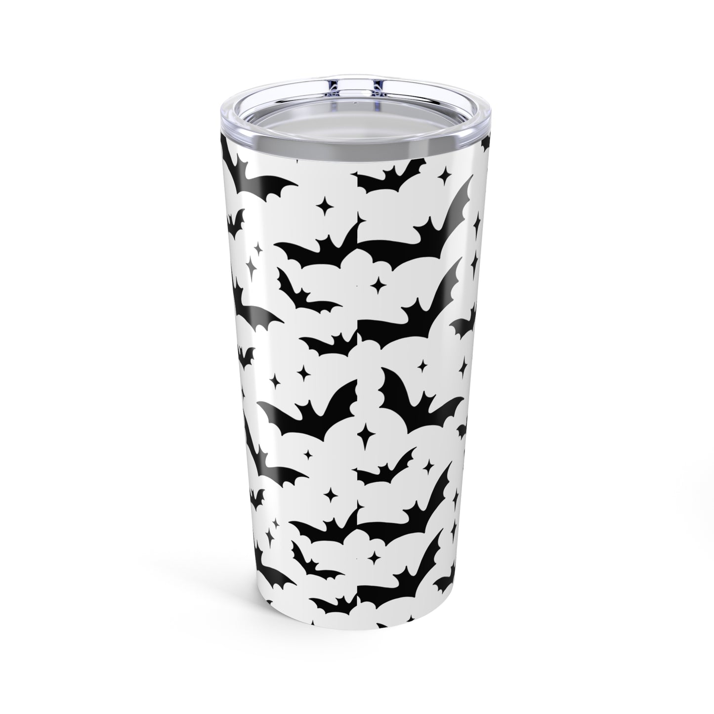 Halloween Bat Tumbler - 20oz Travel Mug for Spooky Season, Costume Parties, Gifts for Witch Lovers, Fall Decor, Drinkware