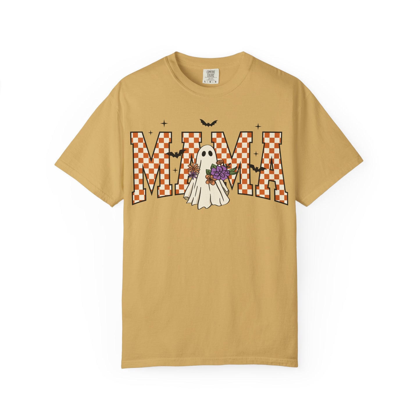 Ghostly Mama T-shirt, Spooky Mama Shirt, Halloween Tee, Gift for Mom, Fall Fashion, Unisex Graphic Tee