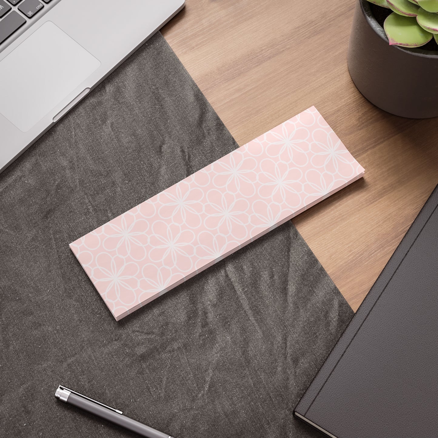 Stylish Floral Post-it® Note Pads | Pink Sticky Notes for Organizing, Planning, Office, Gifts, Journaling