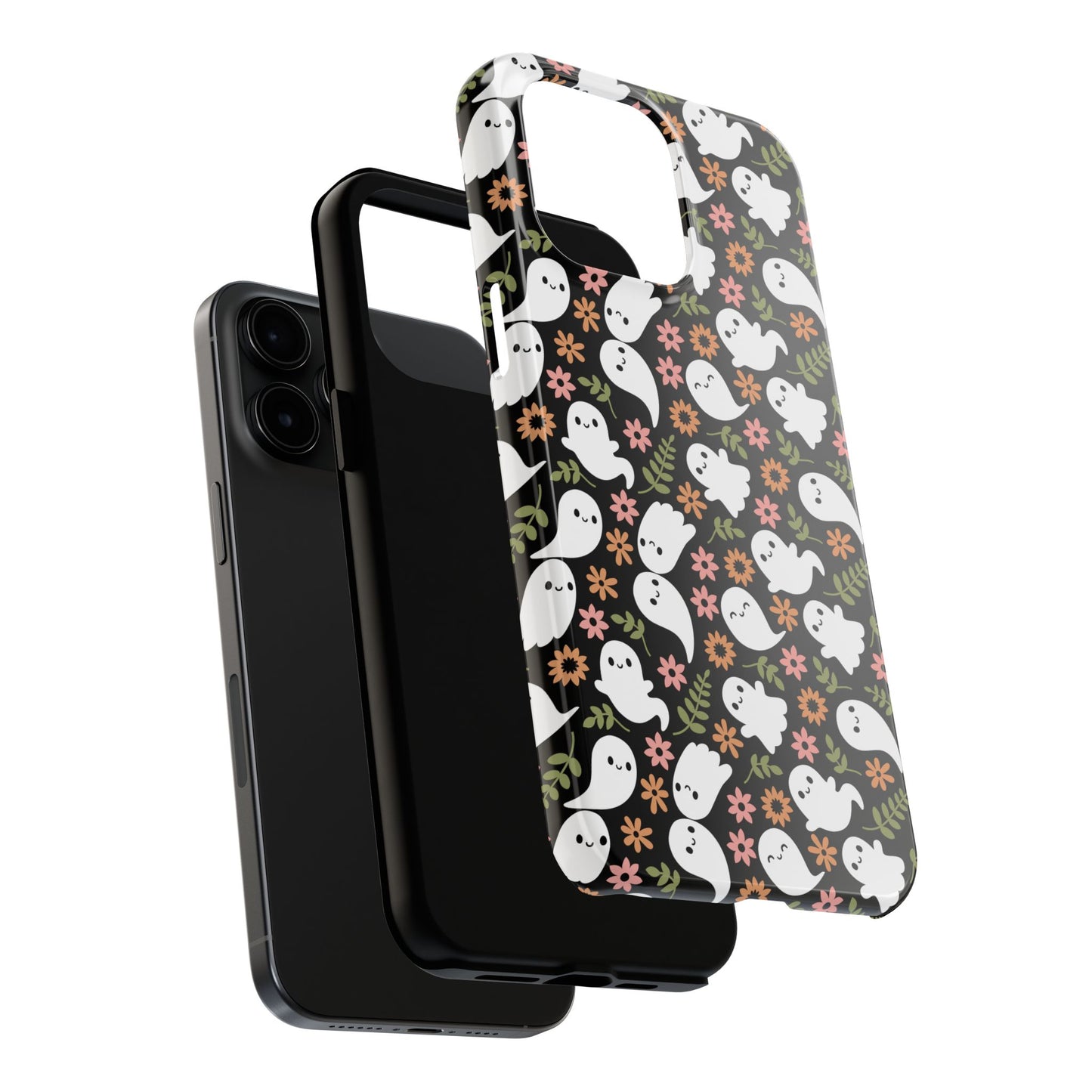 Cute Ghosts Tough Phone Cases | Spooky Fun Protection | Halloween Gift | Trendy Cell Phone Cover