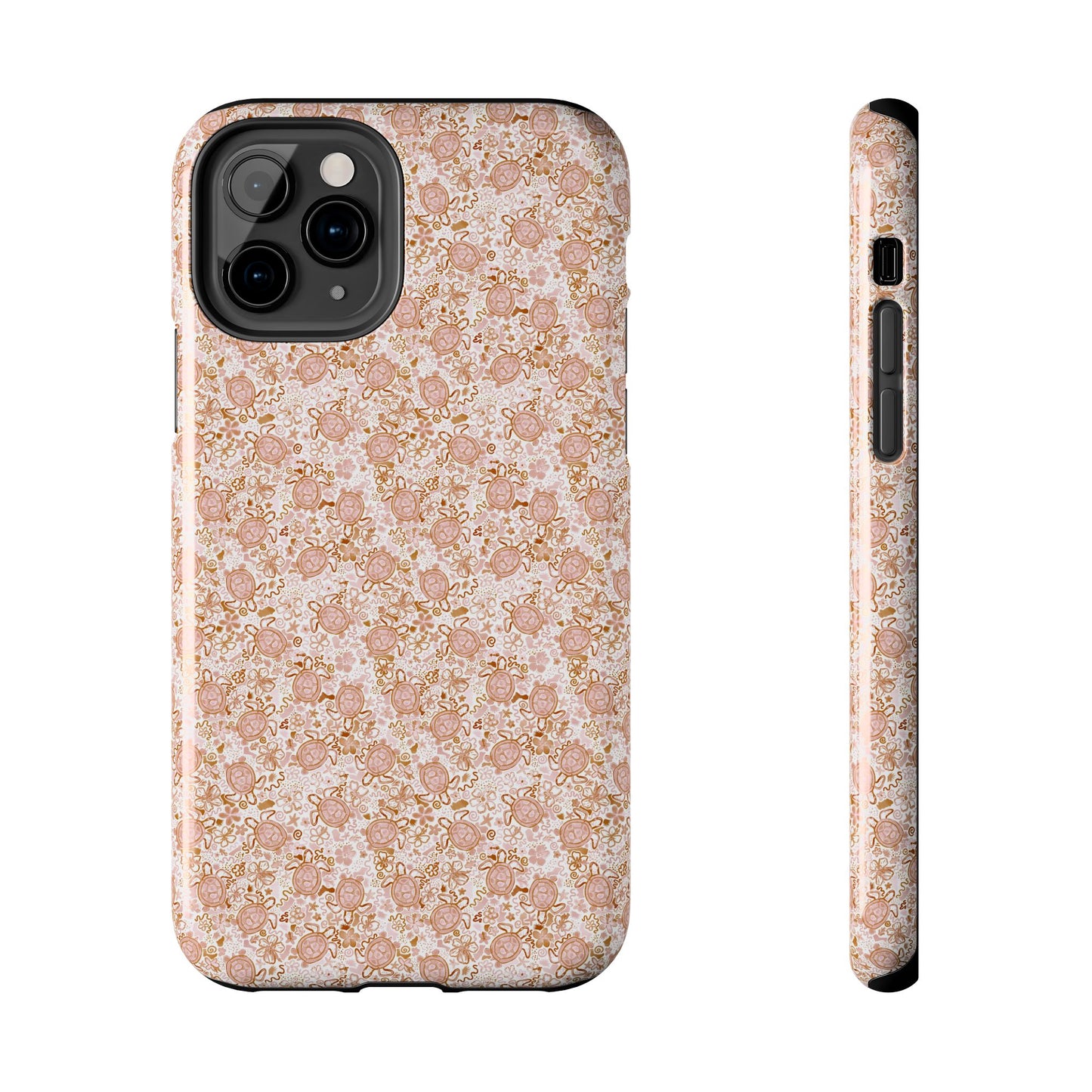 Tough Phone Case - Boho Turtle Design π’