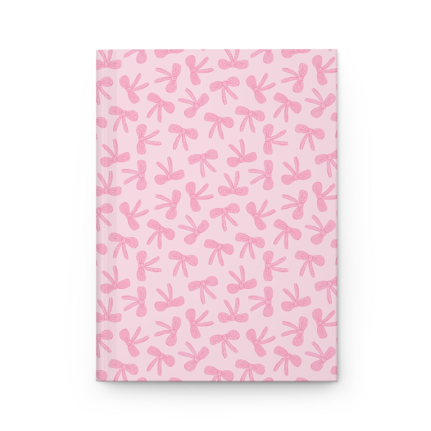 Pink Coquette Bow Journal