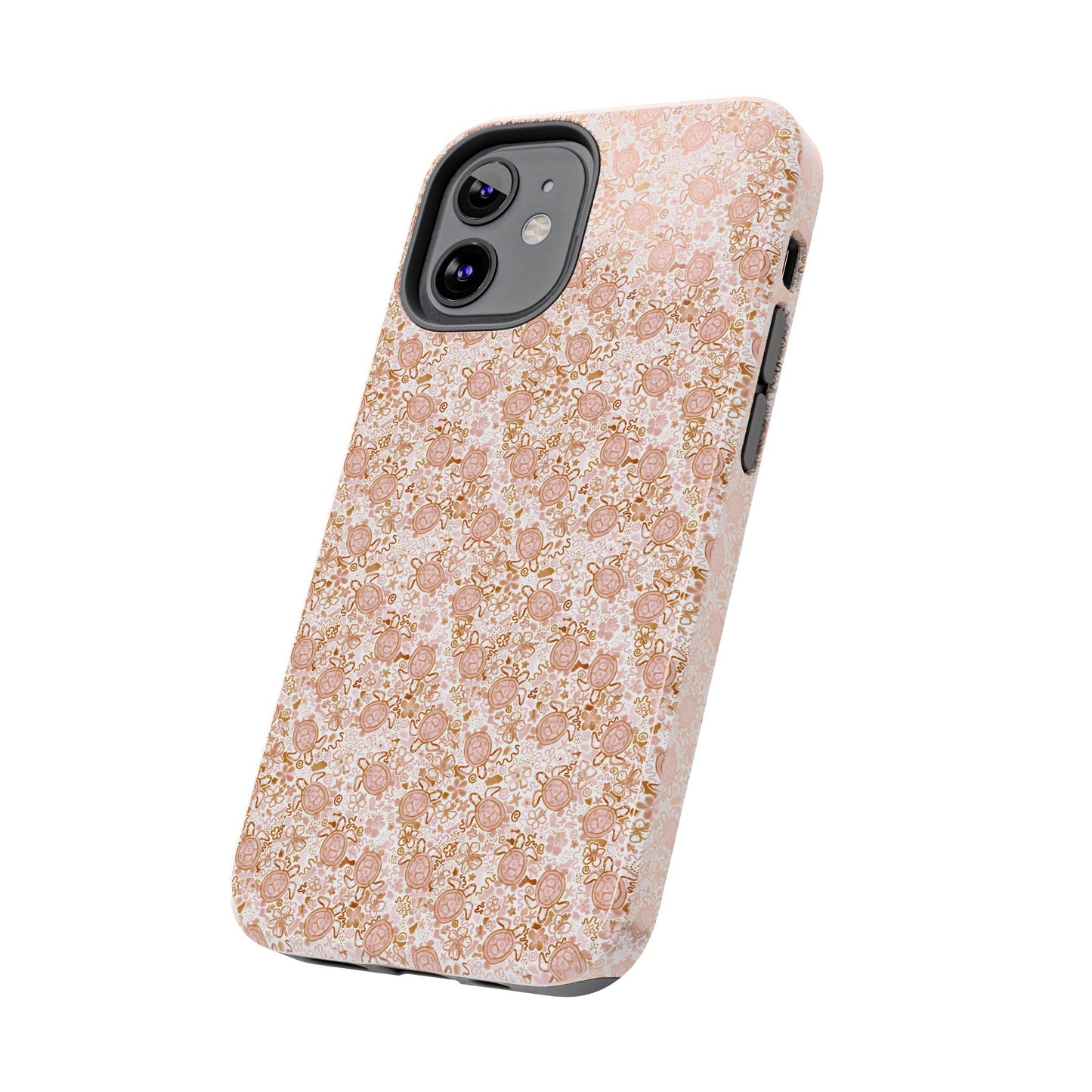 Tough Phone Case - Boho Turtle Design π’