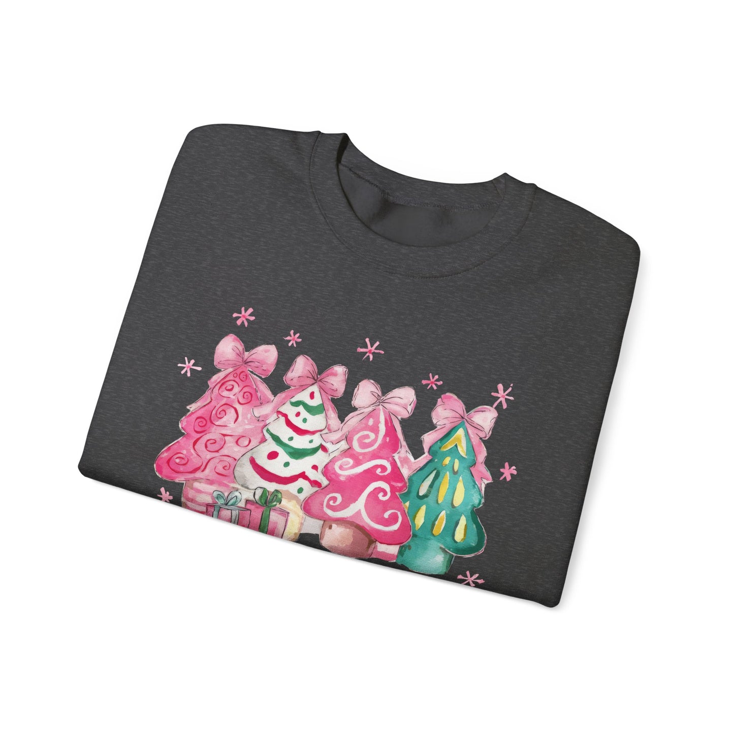 Oh Christmas Tree Sweatshirt - Holiday Cozy Winter Jumper Pullover Xmas Gift, Unisex Crewneck Sweater, Festive Apparel, Christmas Tree Shirt