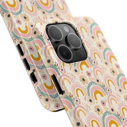 Phone Case - Muted Rainbow Design