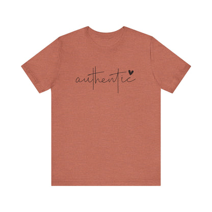 Authentic Unisex Short Sleeve Tee - Embrace Your True Self