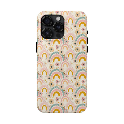 Phone Case - Muted Rainbow Design