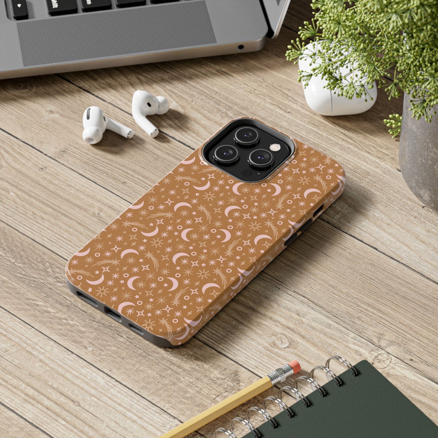 Celestial Tough Phone Cases - Starry Night, Astrology, Boho Chic, Gift for Her, Moon Phase Design