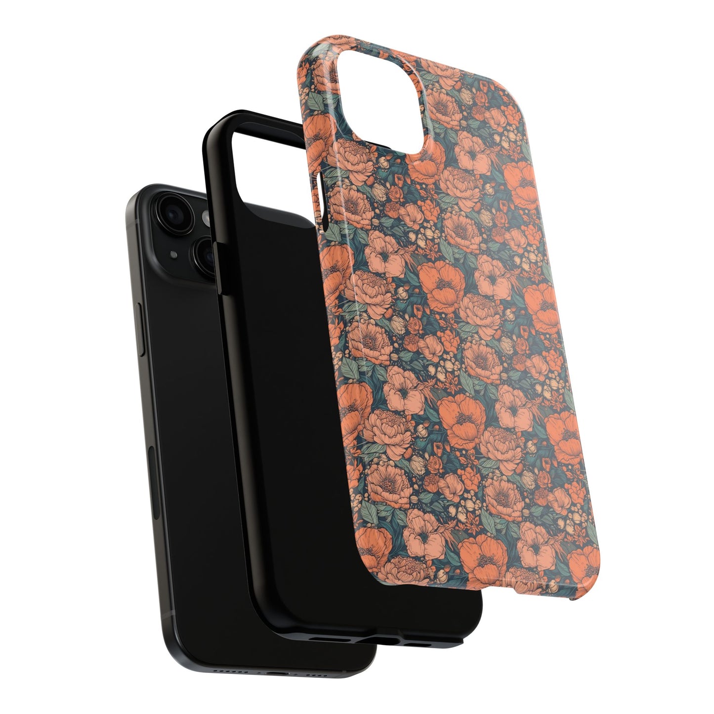 Phone Case - Dark Boho Floral
