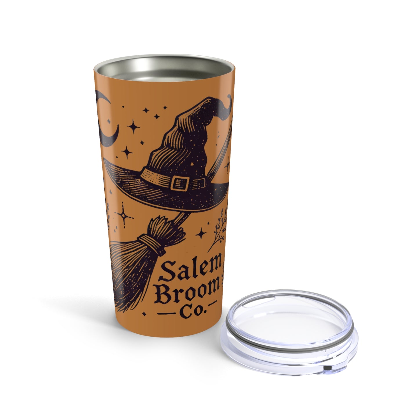 Halloween-Themed 20oz Tumbler, Salem Broom Co Witch Hat Design, Perfect for Fall Parties, Gift for Witch Lovers, Travel Mug, Fun [...]