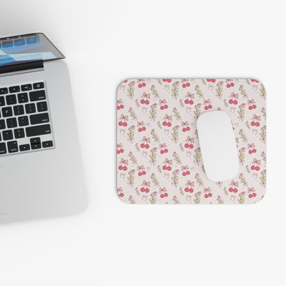 Charming Cherry Blossom Mouse Pad – Cute Floral Design for Home Office & Gifts
