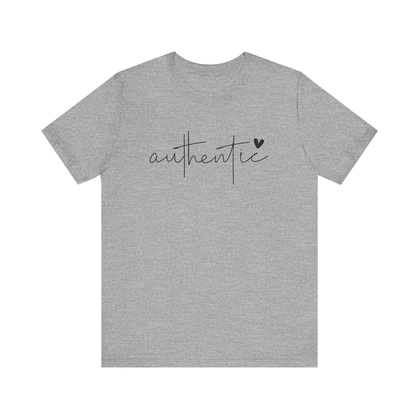 Authentic Unisex Short Sleeve Tee - Embrace Your True Self