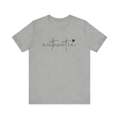 Authentic Unisex Short Sleeve Tee - Embrace Your True Self