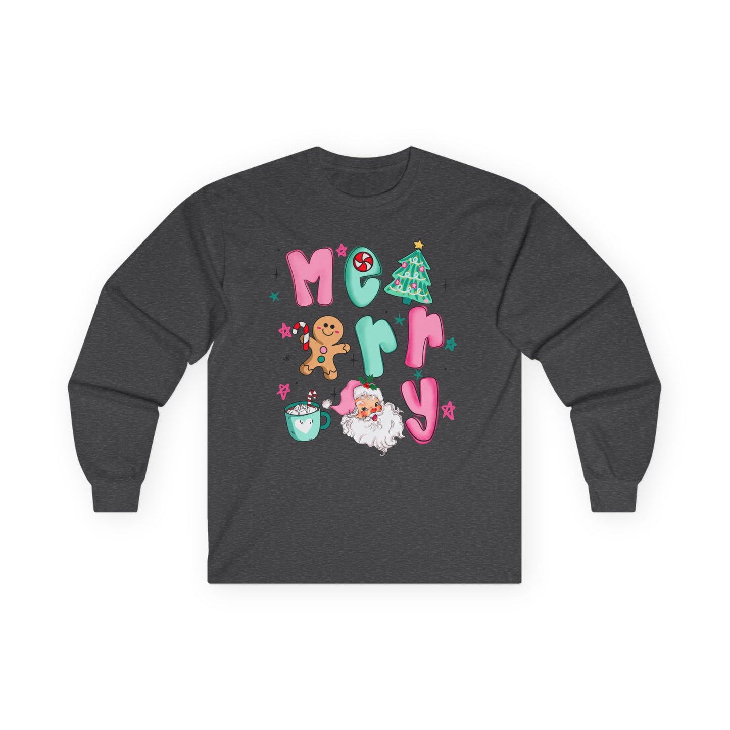 Merry & Bright Holiday Long Sleeve Tee