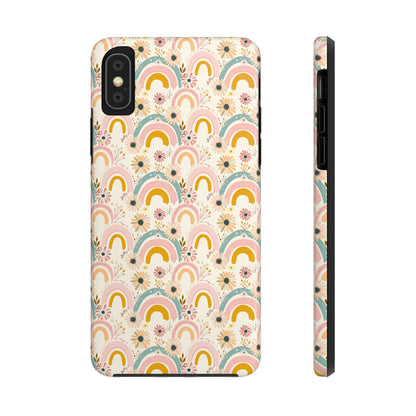 Phone Case - Muted Rainbow Design