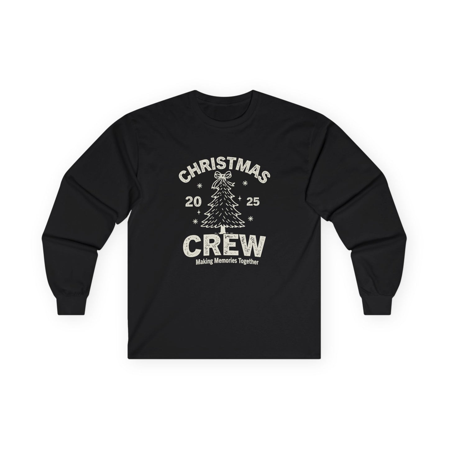 Christmas Crew 2025 Long Sleeve Tee