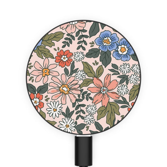Boho Floral Magnetic Induction Charger