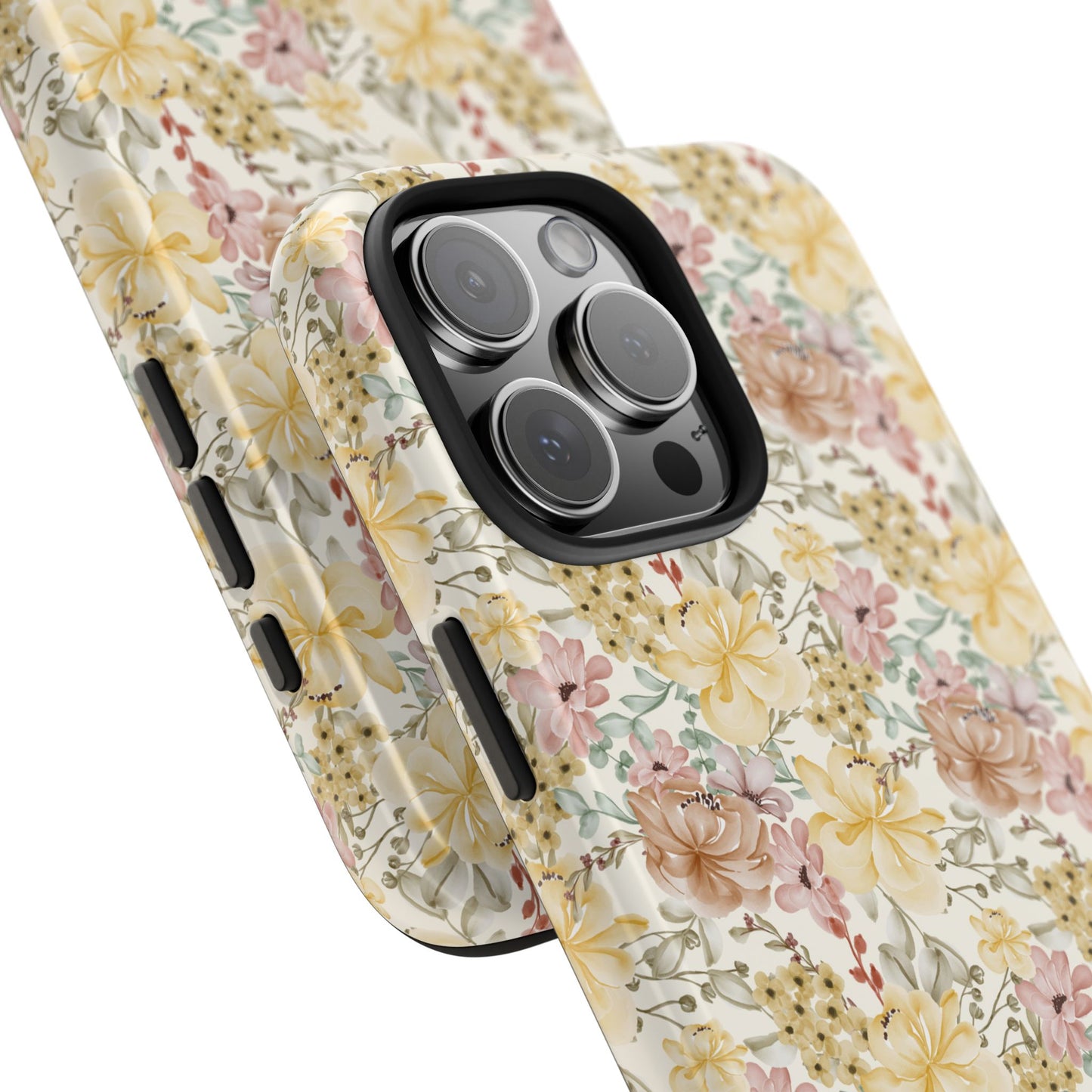 Floral Tough Phone Cases - Durable Protection, Stylish Accessories for Garden Lovers, Nature Enthusiasts, Birthdays, Holidays