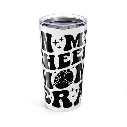 Stylish 20oz Tumbler | Cheer Mom Design | Perfect for Gifts, Sports, and On-the-Go Hydration, Personalized Travel Mug