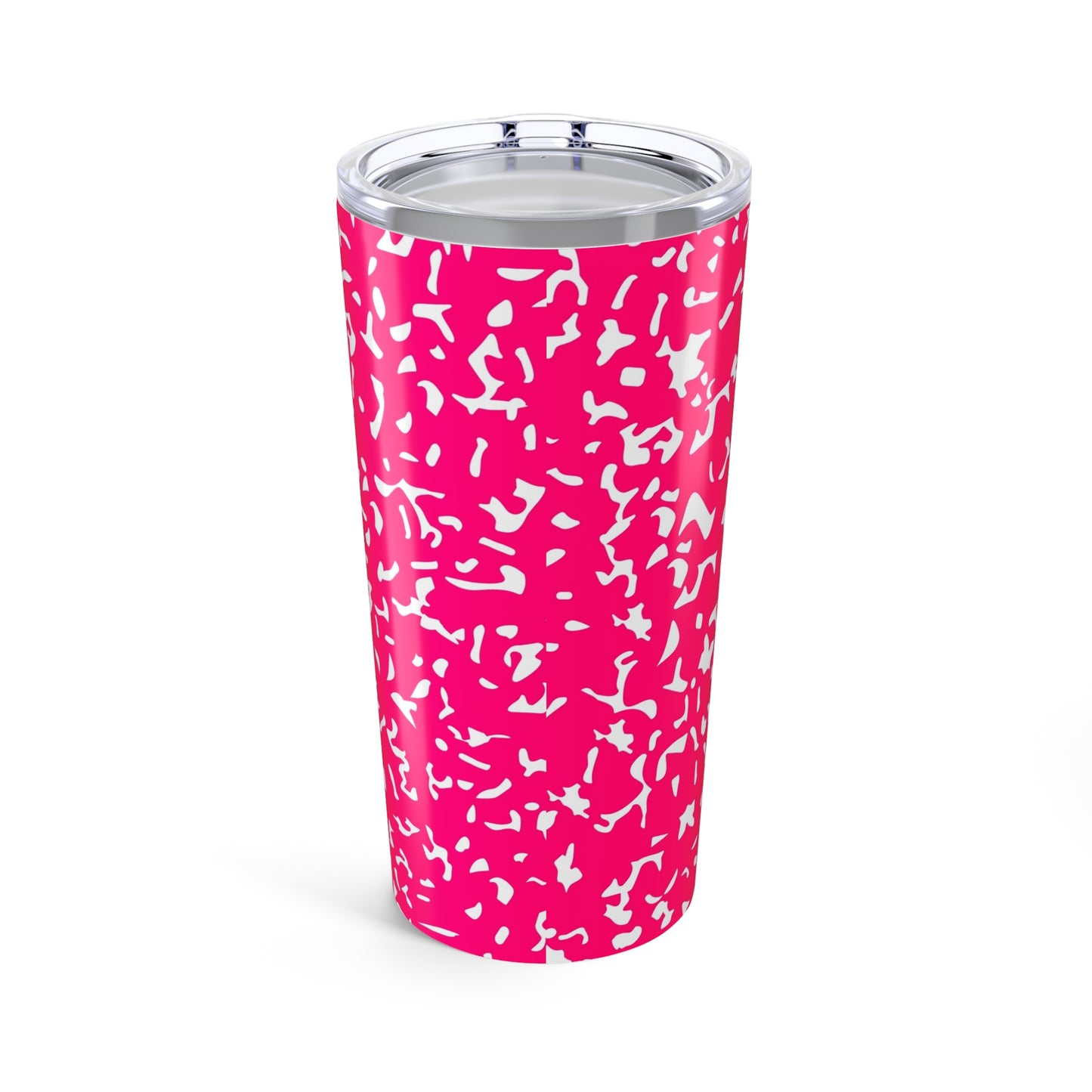 Personalized Pink Composition Tumbler, Custom Travel Mug, College Student Gift, Cute Drinkware, Back to School, Unique Party Favor