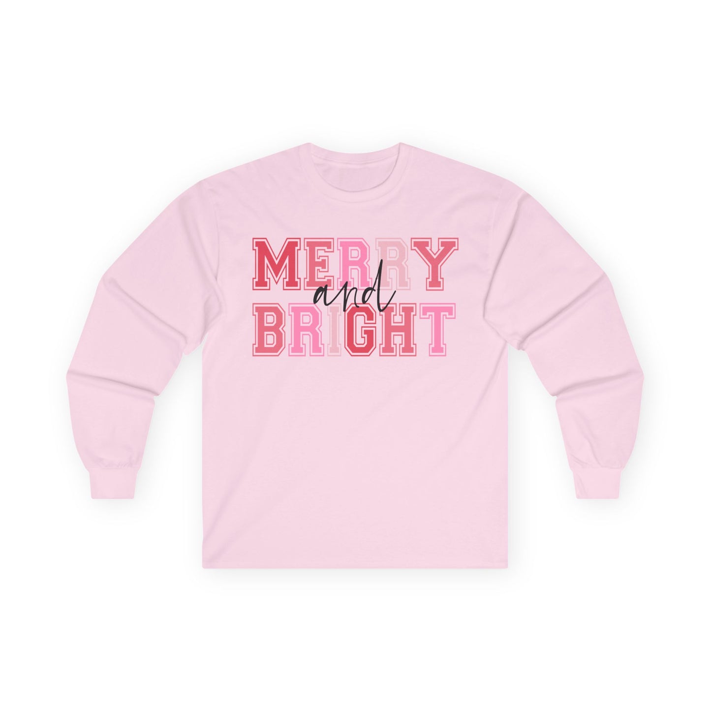 Merry and Bright Long Sleeve Tee