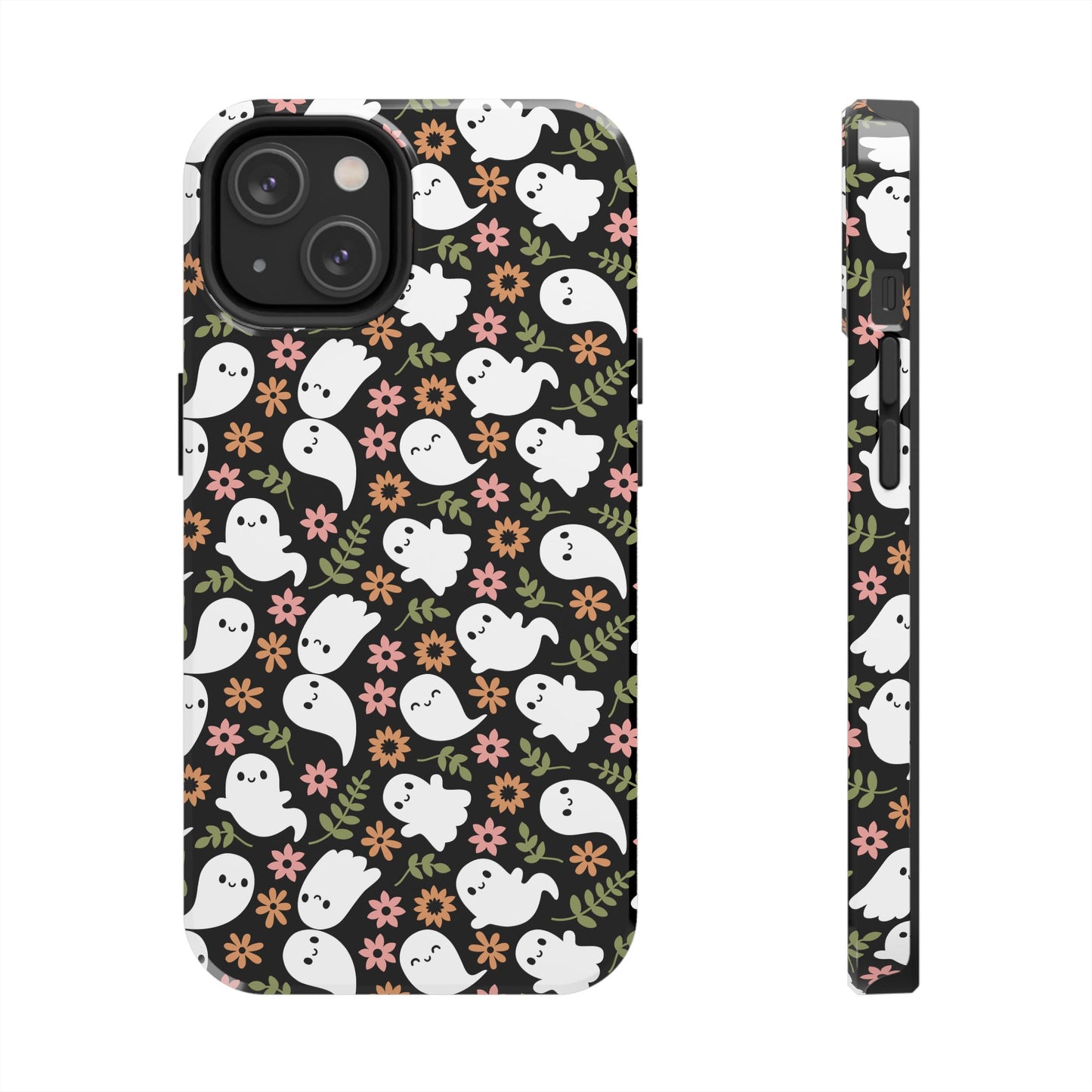 Cute Ghosts Tough Phone Cases | Spooky Fun Protection | Halloween Gift | Trendy Cell Phone Cover