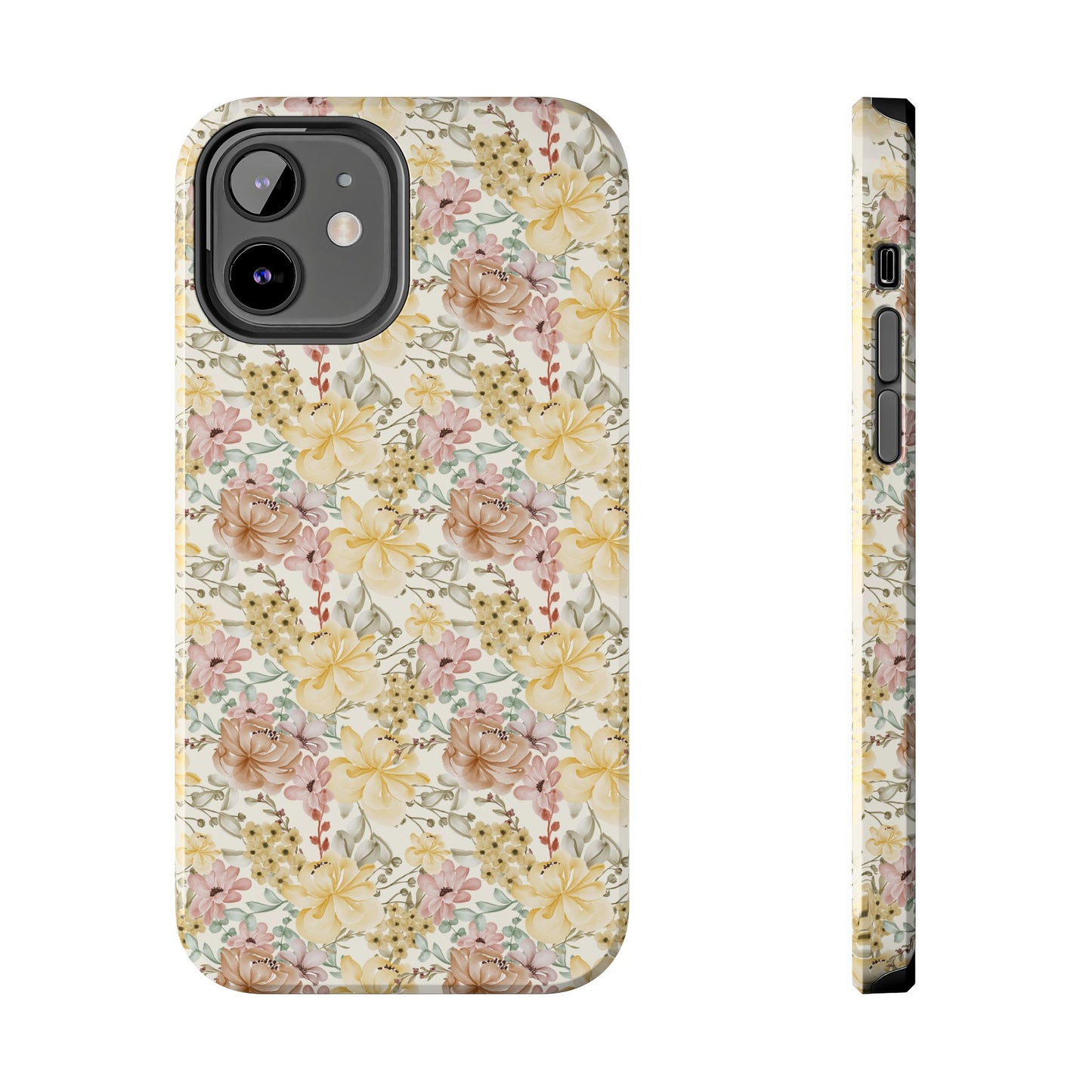 Floral Tough Phone Cases - Durable Protection, Stylish Accessories for Garden Lovers, Nature Enthusiasts, Birthdays, Holidays