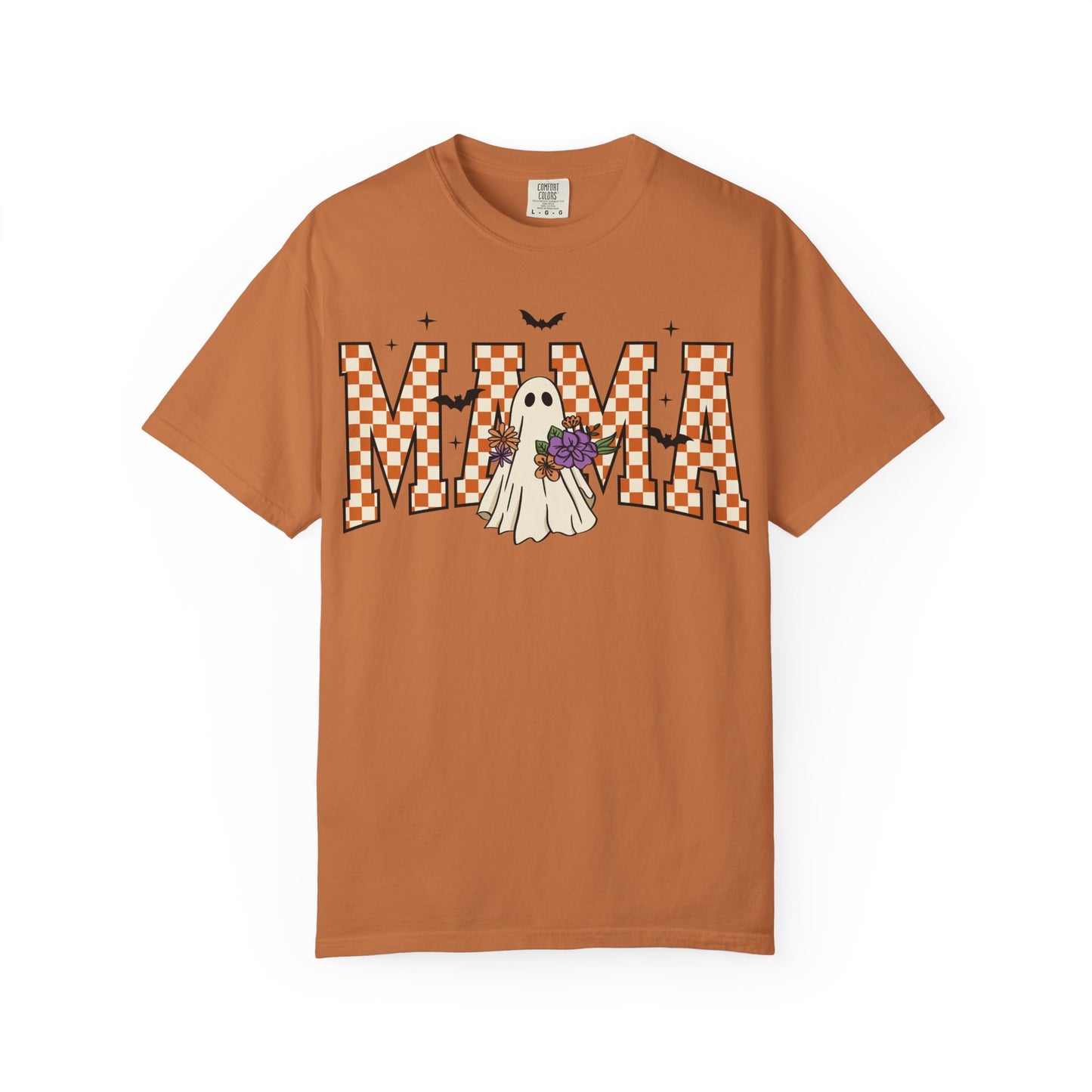 Ghostly Mama T-shirt, Spooky Mama Shirt, Halloween Tee, Gift for Mom, Fall Fashion, Unisex Graphic Tee