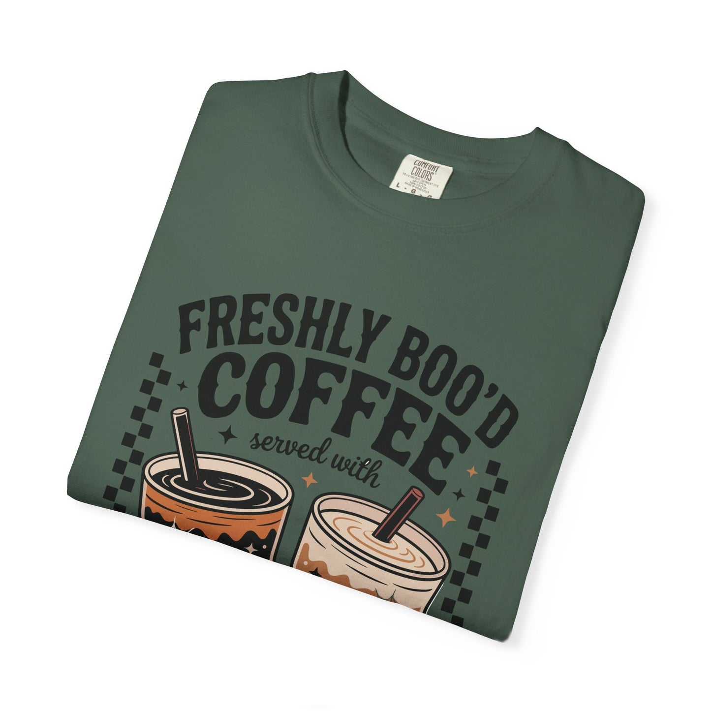 Coffee Themed Unisex T-Shirt - Freshly Boo'd Design for Halloween, Great for Fall, Gift for Coffee Lovers, Perfect for Casual Wear, [...]