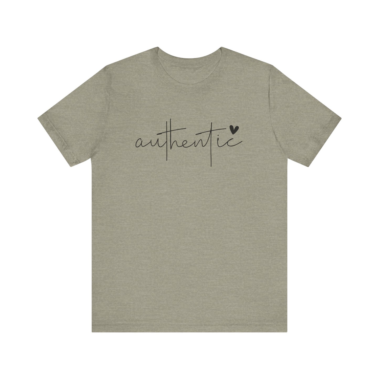 Authentic Unisex Short Sleeve Tee - Embrace Your True Self
